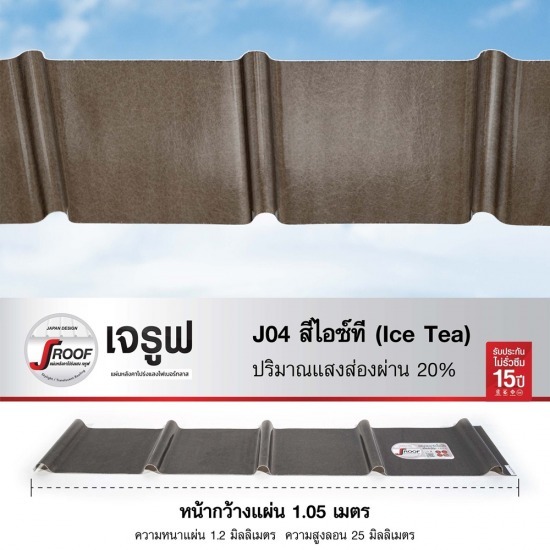 แผ่นหลังคาโปร่งแสง มินิโกลด์ แผ่นหลังคาโปร่งแสง มินิโกลด์